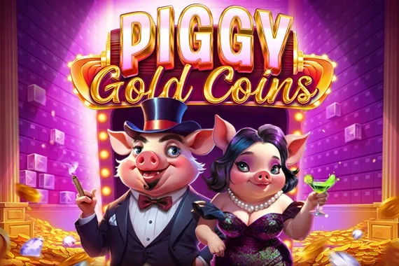 Piggy Gold Coins